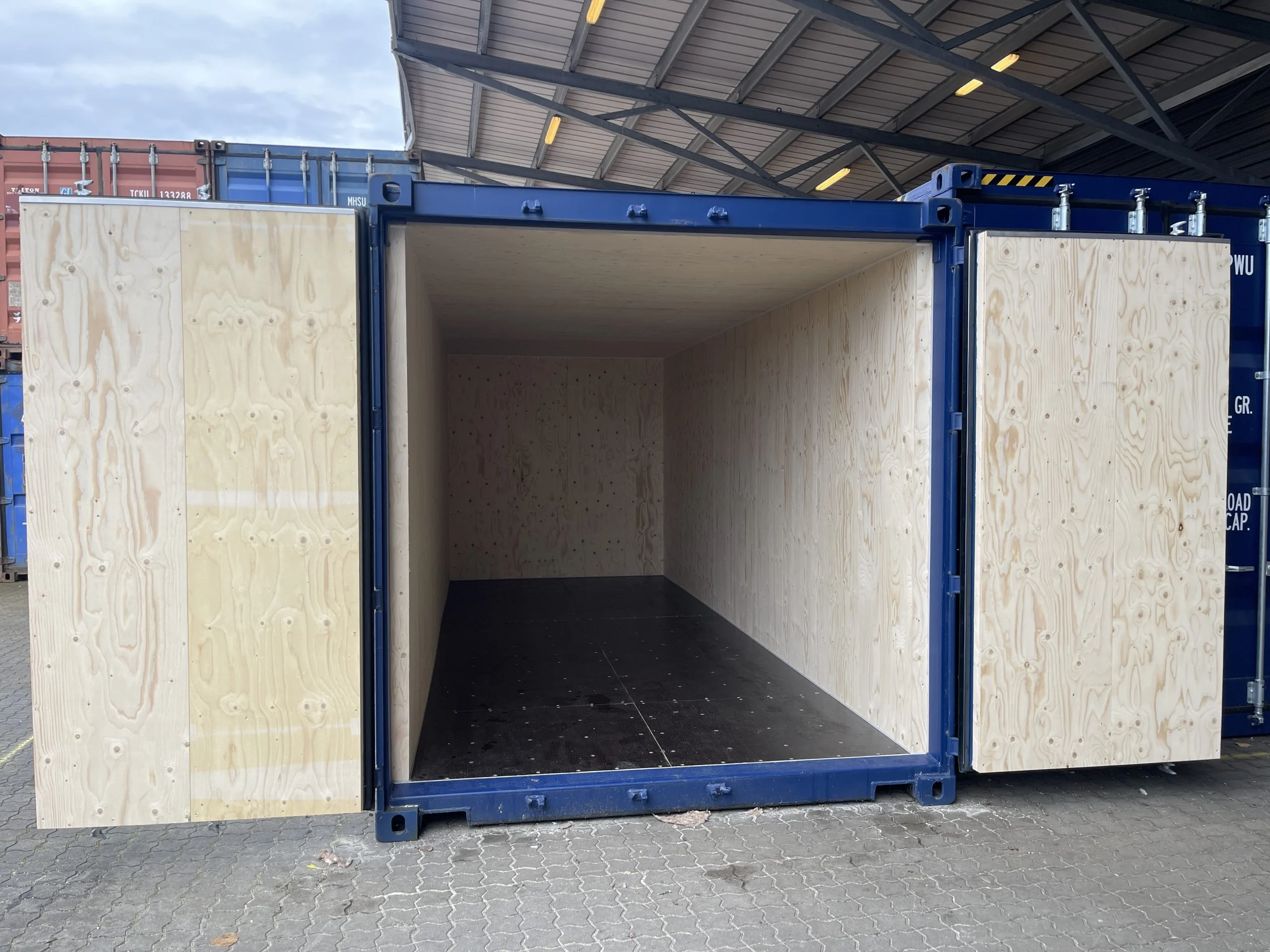 Isoleret container Isoleret container