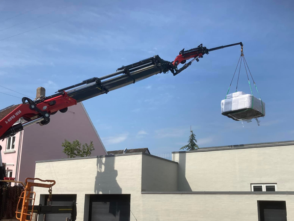 Levering af byggematerialer Levering af byggematerialer